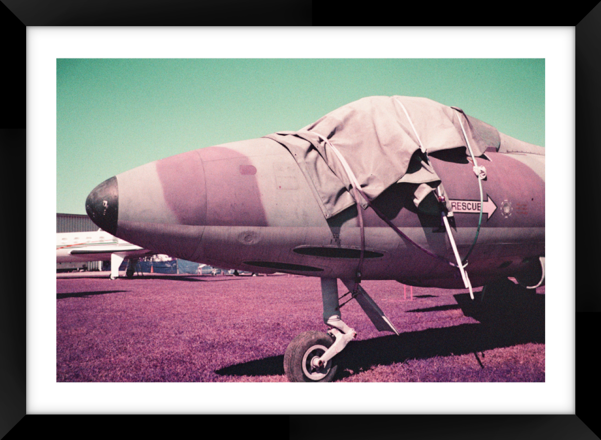 Plane Museum A3 Sized Premium Framed Print