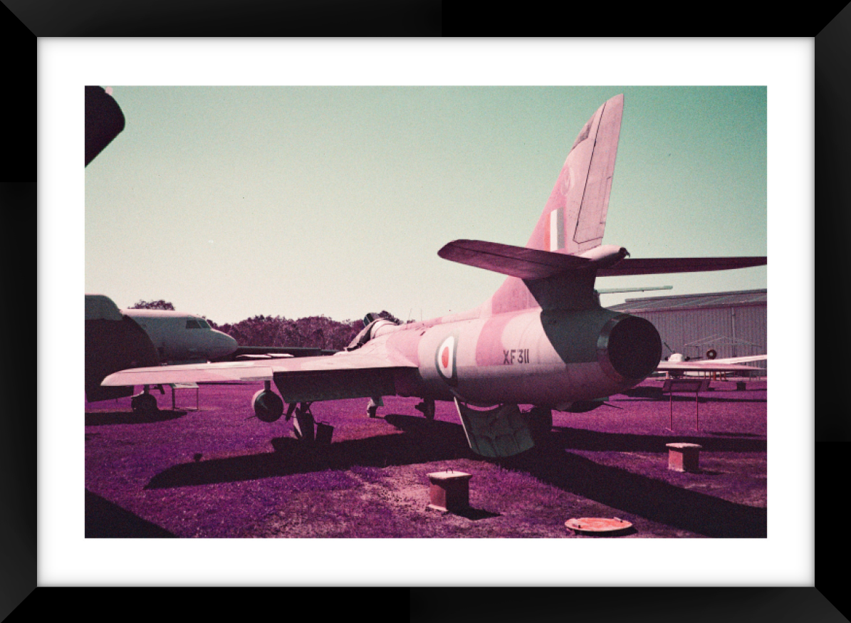 Plane Museum A3 Sized Premium Framed Print